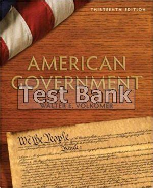 Download Government In America 13Th Edition Test Bank 