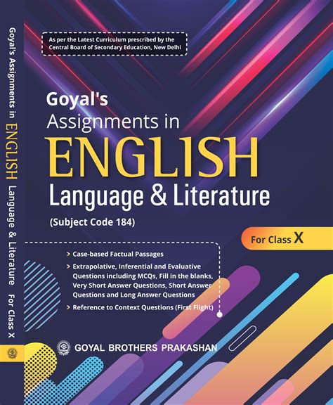 Read Goyal Assignment English Solutions For Class 9 