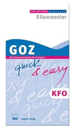 goz quick easy kfo