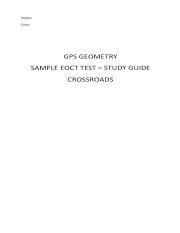 Read Online Gps Algebra Eoct Study Guide 