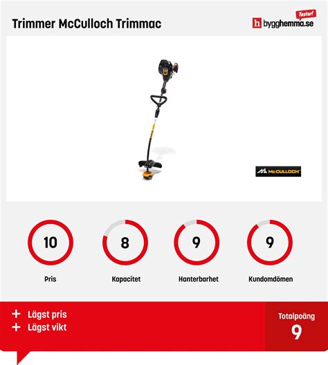 grästrimmer test bensin