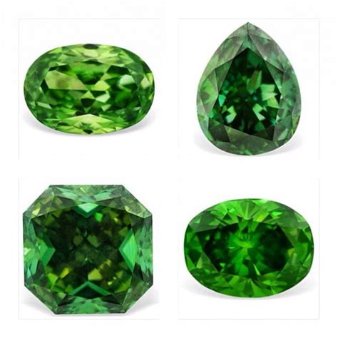 grön ädelsten