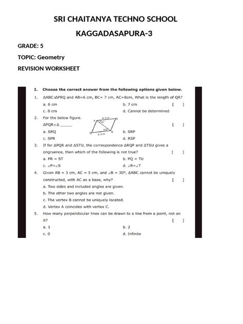 Gr 5 Geometry Report Card Comments