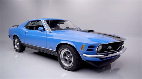 1970 Grabber Blue Mustang: A True American Muscle Car Icon