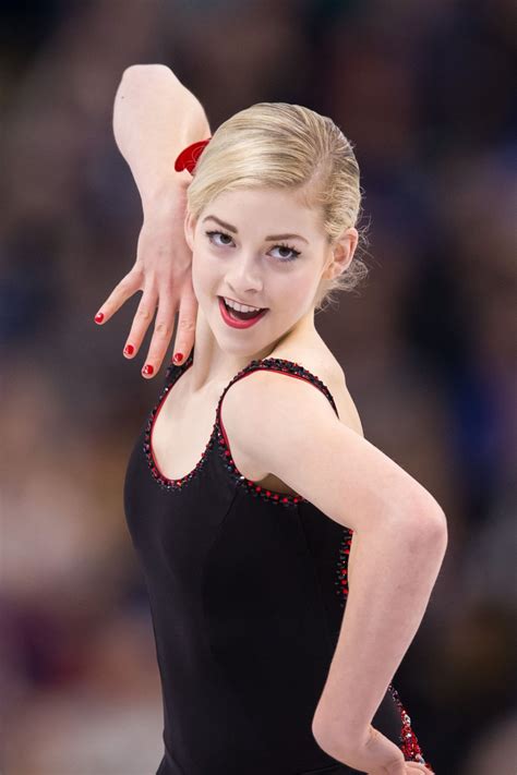 gracie gold figure skater pics of flowers