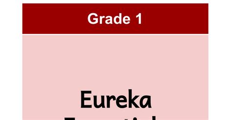 Grade 1 Eureka Essentials Google Docs Endpoint Worksheet Math First Grade - Endpoint Worksheet Math First Grade