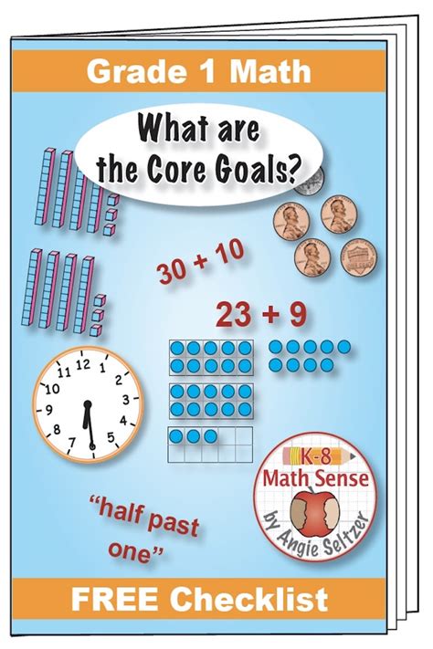 Grade 1 Math Goals K8mathsense Com First Grade Goals - First Grade Goals