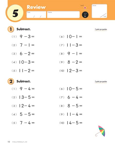 Grade 1 Printable Kumon Math Worksheets 8211 Learning Kumon Worksheet Grade 1 - Kumon Worksheet Grade 1