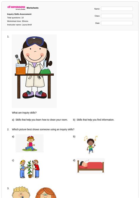 grade 1 science inquiry units