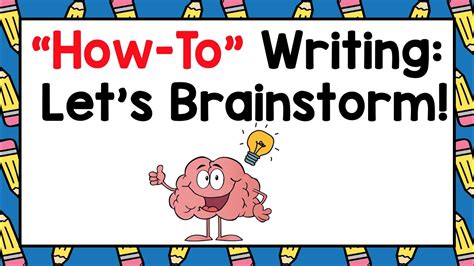 Grade 1 Writing Brainstorm Teaching Resources Teachers Pay Brainstorming Writing Worksheet 1st Grade - Brainstorming Writing Worksheet 1st Grade