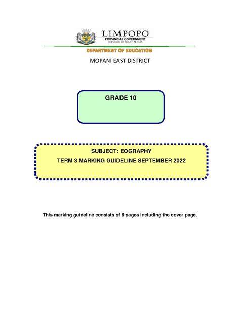 grade 10 caps final exam question papers