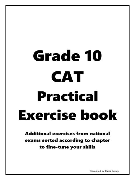 Grade 10 Cat Practical Exam Question Papers