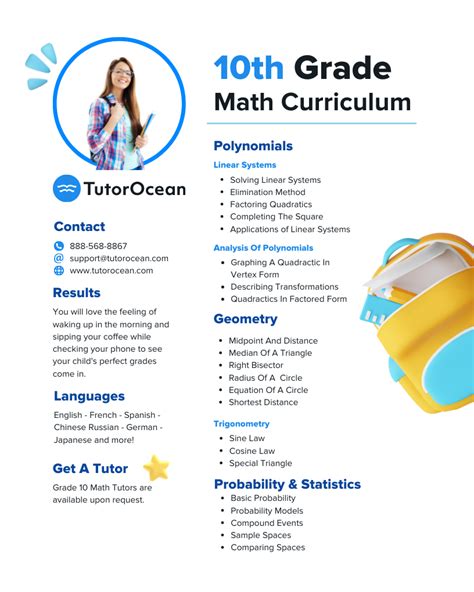 Grade 10 Curriculum