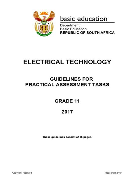 Grade 11 Electrical Technology Teachers Guide