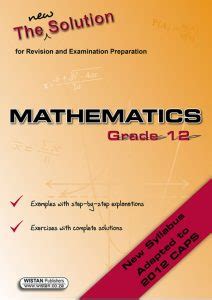 grade 12 caps mathematics study guide
