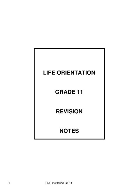 Grade 12 Life Orientation Exam Papers Memos