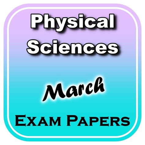 Grade 12 March Physical Science Paper One