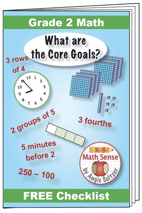 Grade 2 Math Goals K8mathsense Com Second Grade Goals - Second Grade Goals