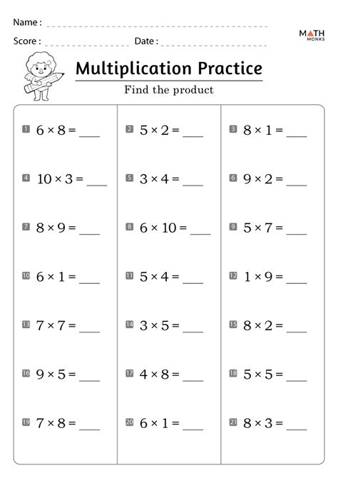 Grade 3 Multiplication Worksheets Free Amp Printable K5 Garde 3 Math - Garde 3 Math
