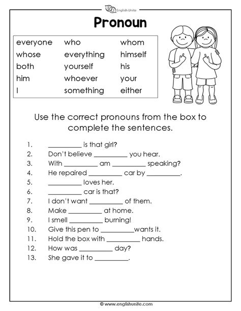 Grade 3 Pronouns Worksheets K5 Learning Pronoun Exercises For Grade 3 - Pronoun Exercises For Grade 3