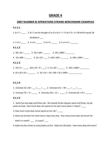 Grade 4 Number Amp Operations FractionsÂ¹ Common Core Common Core Fractions - Common Core Fractions