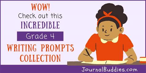 Grade 4 Prompts Journalbuddies Com Writing Prompt For Fourth Graders - Writing Prompt For Fourth Graders