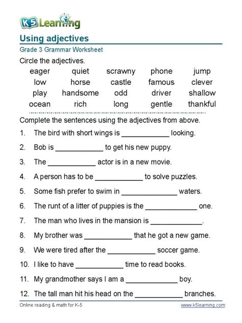 Grade 5 English Grammar Practice Worksheet Live Worksheets Grammar Worksheet 5th Grade Worksheet - Grammar Worksheet 5th Grade Worksheet