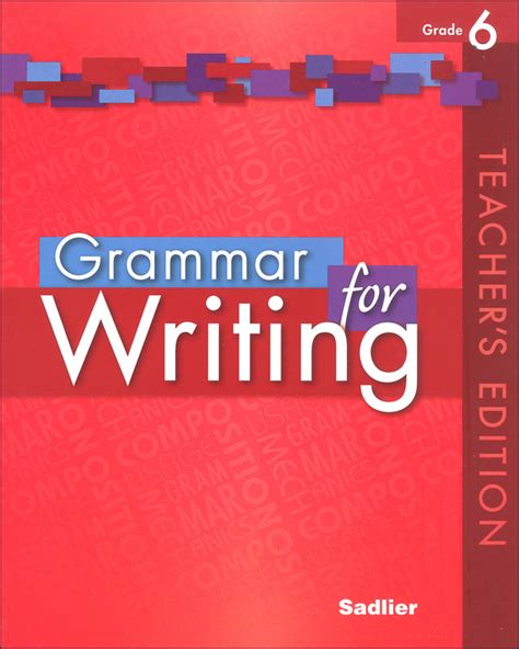 Grade 6 Grammar For Writing Rainbow Resource Grammar For Writing Grade 6 - Grammar For Writing Grade 6