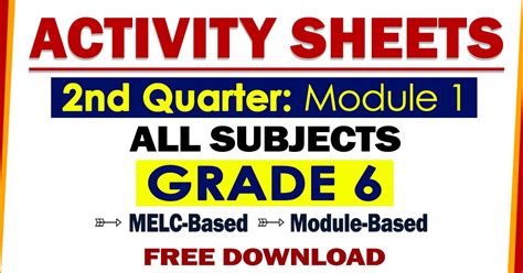 Grade 6 Learners Materials 2nd Quarter Deped Lrmds Lrmds Grade 6 - Lrmds Grade 6