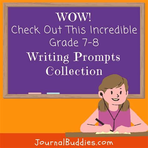 Grade 7 Amp 8 Prompts Journalbuddies Com 7th Grade Prompts - 7th Grade Prompts