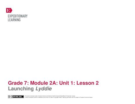 Grade 7 Module 2a Unit 3 Overview Welcome To Engageny