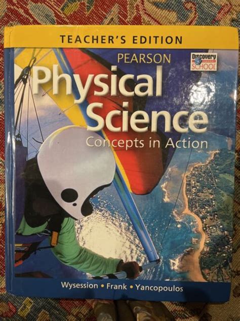 Grade 8 Pearson Physical Science Teacher Answers