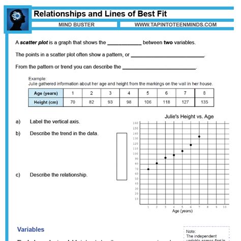 Grade 8 Scatter Plots Worksheets Kiddy Math Scatter Plots 8th Grade - Scatter Plots 8th Grade
