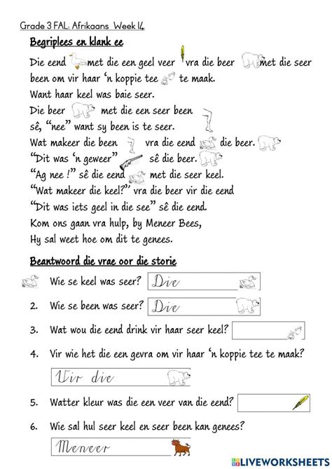 Grade 8 Second Language Afrikaans Exam Papers