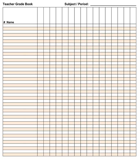 Grade Sheet Template Jotform Tables Teachers Grade Sheet - Teachers Grade Sheet