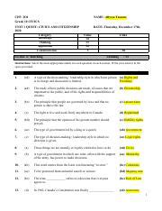 Full Download Grade 10 Civics Unit 1 Test 