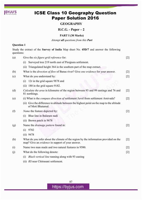 Download Grade 10 Geography Question Papers 