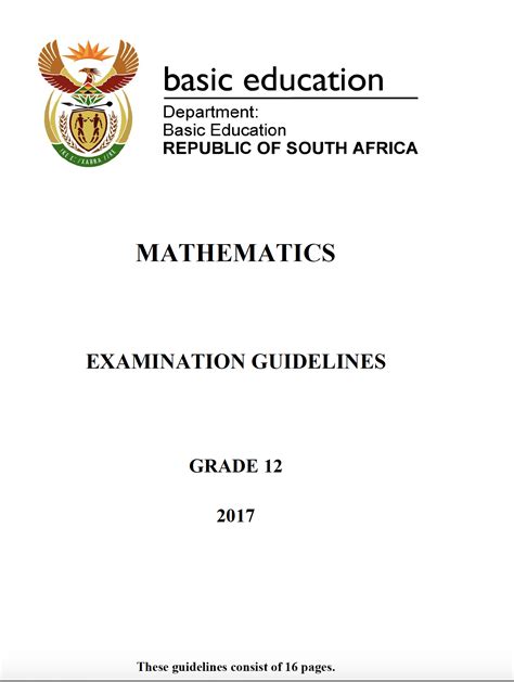 Read Online Grade 11 Mathematics Exam Paperssouth Africa 