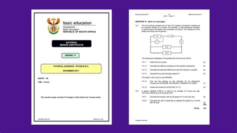 Read Grade 11 November Physics Eastern Cape Memo 
