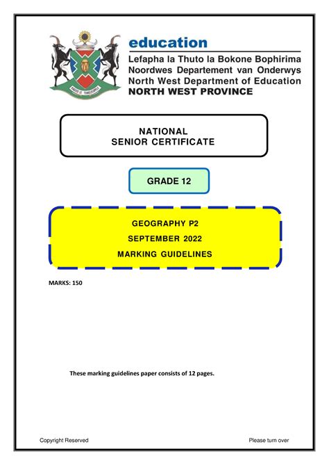 Download Grade 12 Geography Paper2 March Memo 