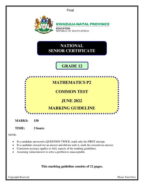 Download Grade 12 June Exam Papers And Memos 2012 