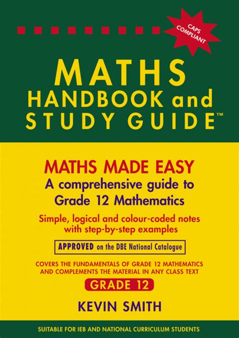 Read Online Grade 12 Learners Maths Study Guide 