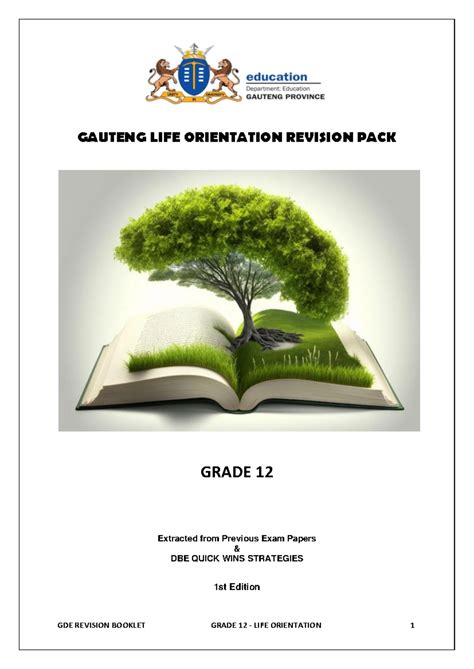 Read Online Grade 12 Life Orientation Question Papers 