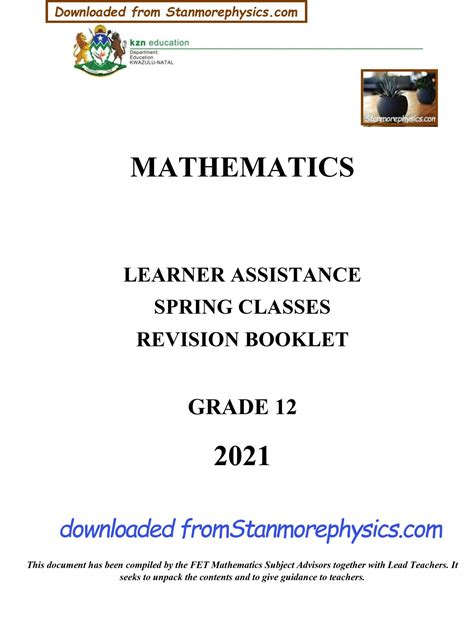 Read Grade 12 Mathematics Teacher Notes 52925 Pdf 