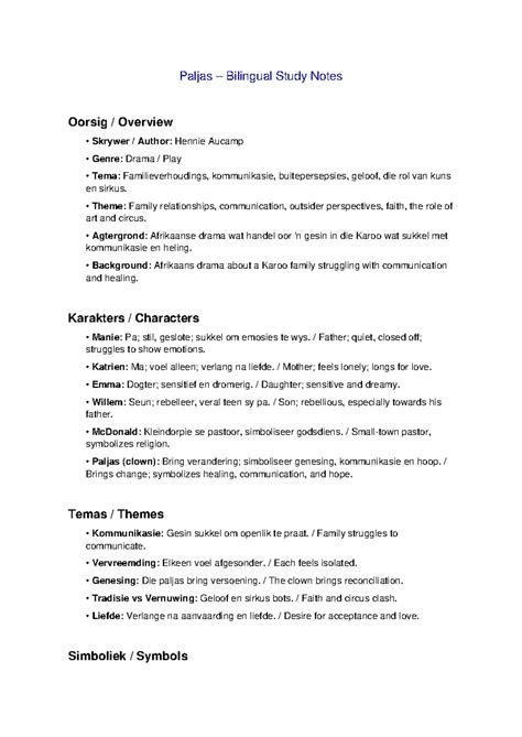 Read Grade 12 Paljas Notes 