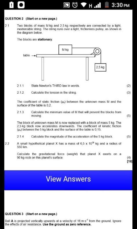 Read Grade 12 Physical Science Paper 1 June Exam 