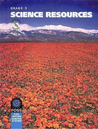 Full Download Grade 5 Science Resources California Edition Foss 