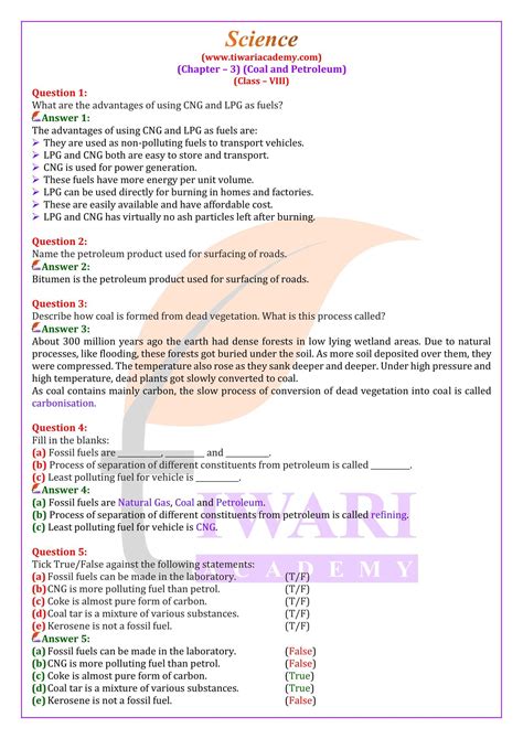 Read Grade 8 Science Chapter 3 Answers Orgsites 