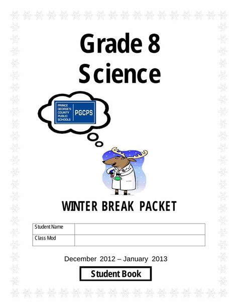 Read Online Grade 8 Science Pgcps 