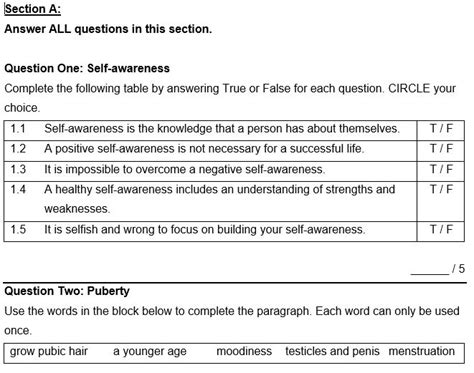 Read Grade 9 Life Orientation Exam Papers 